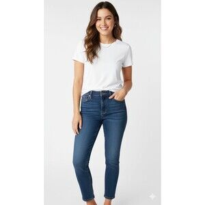 Madewell Jeans Womens Blue High-Rise Skinny  31 CKP464976799